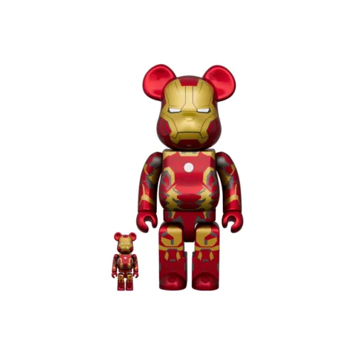 BE@RBRICK IRON MAN MARK 43 Trendy Figures