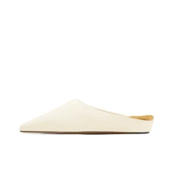 NEOUS Closed Toe Slippers 3cm Women's White
