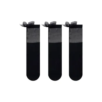 Evening Classroom Stockings Women's 3 Pack Black