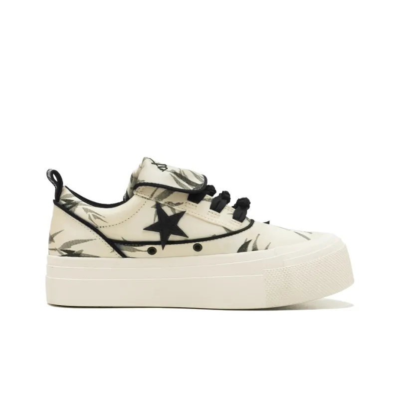 KAALIXTO Skateboarding Canvas Low 'Bamboo'-1