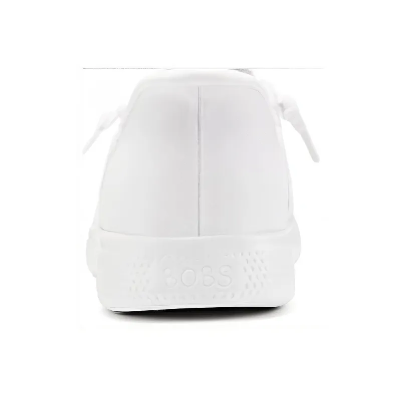 Skechers Slip Ins Hands Free Slip Ins Anti Slip And Wear Resistant Coverage Low Top Canvas Shoes Women's White-3