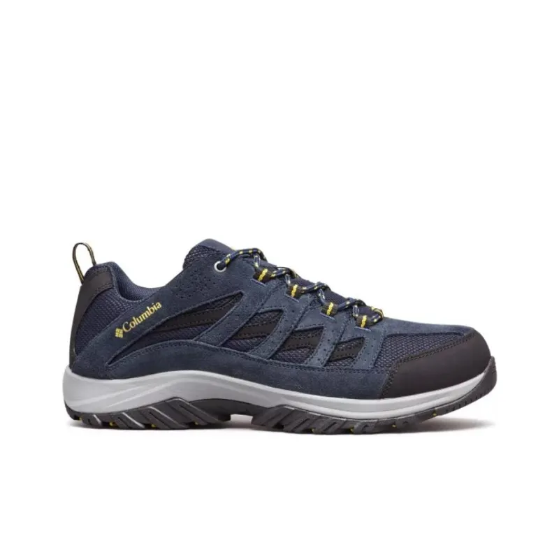 Columbia Crestwood Slip Resistant, Abrasion Resistant, Lightweight Low Top Hiking Shoes Men's Cool Gray-1
