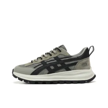 CEDAR HAN Cushioning Slip-Resistant Breathable Height Increasing Rebound Low-Top Casual Shoes Unisex Olive Green
