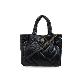 Kurt Geiger London Leather Shoulder Bag Crossbody Bag Handbag Women's Black