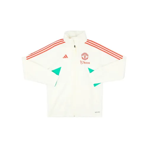 Adidas MANCHESTER UNITED THEATRE OF DREAMS Jackets Unisex Off White