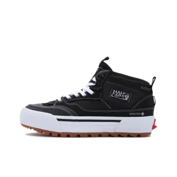Vans Half Cab Gore Tex Mte 3 Slip Resistant Mid Top Skateboard Shoes Women's Black White