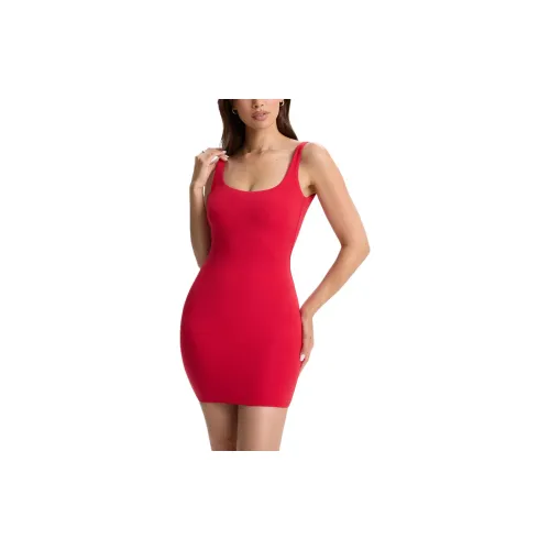 OH POLLY Slip Dresses Women's Cherry Red