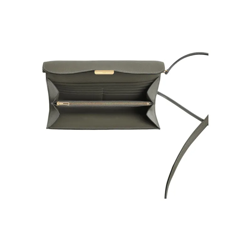 HERMES Constance To Go Evercolor Leather Clutches Wallets Shoulder Bag Crossbody Bag Women's 0L Grismeyer Cumulus Gray-2