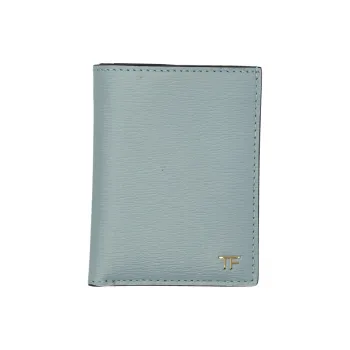 TOM FORD Logo Plaque Leather Cardholder