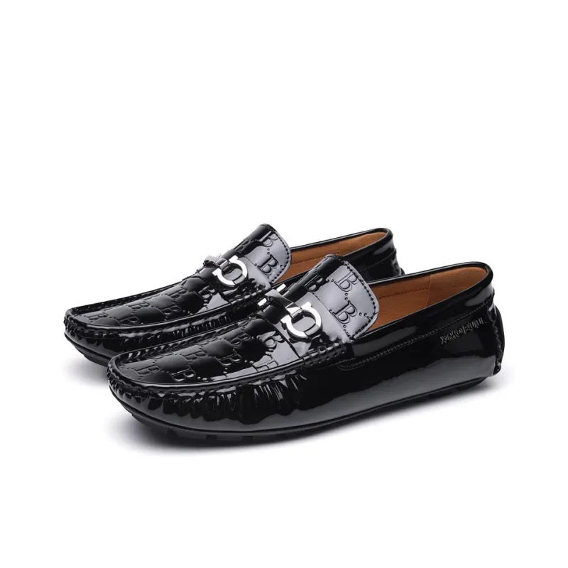 XIMO BULL Beanie Shoes Men's Black-9