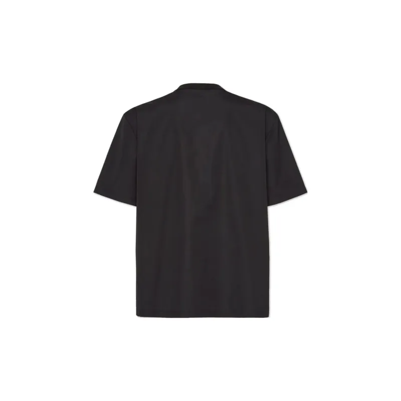 DSQUARED 2 Creepy Embroidered Poplin T-Shirt-1