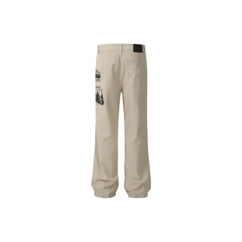 GBXM Jeans Unisex Apricot-1