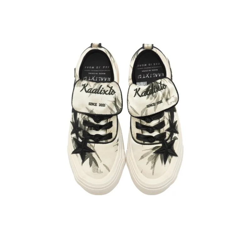 KAALIXTO Skateboarding Canvas Low 'Bamboo'-3