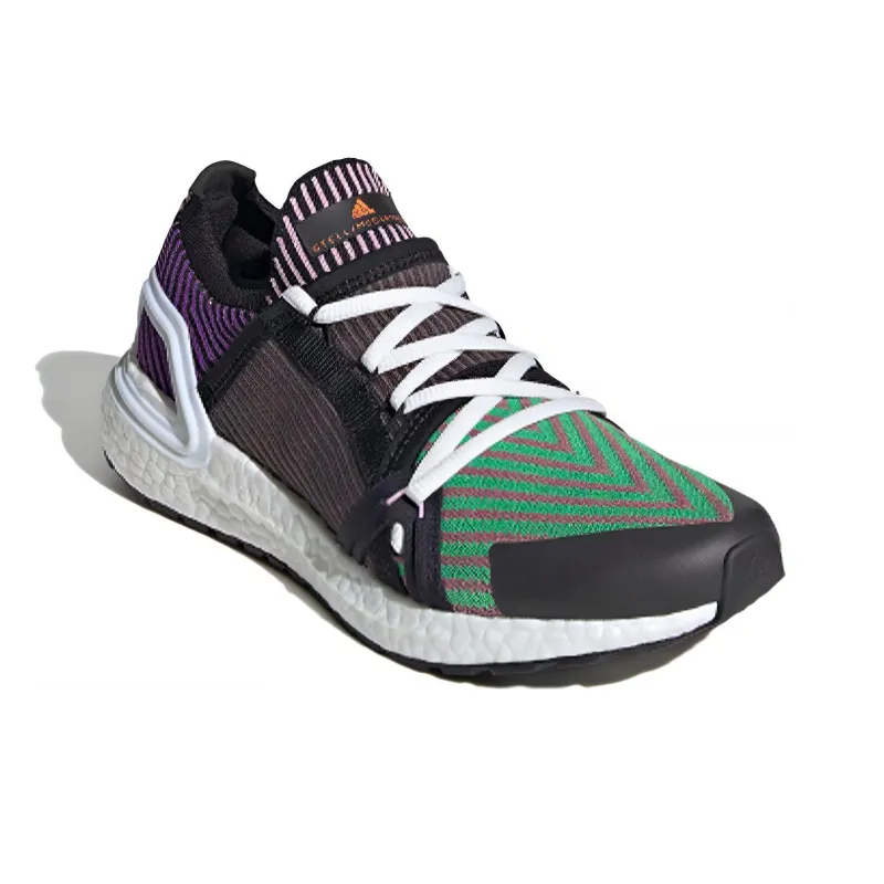 Adidas Ultra Boost 20 Stella McCartney Semi Flash Green Sharp Purple Women's-2
