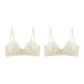 [2 Pack]Champagne White+Champagne White