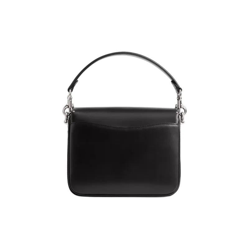 COACH Cassie Refined Calfskin Handbag, Shoulder Bag, Crossbody Bag Trumpets Women's Black-2