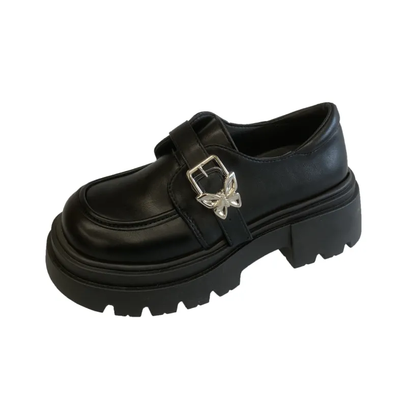 Loafers Unlined Shoes Women's Black-6