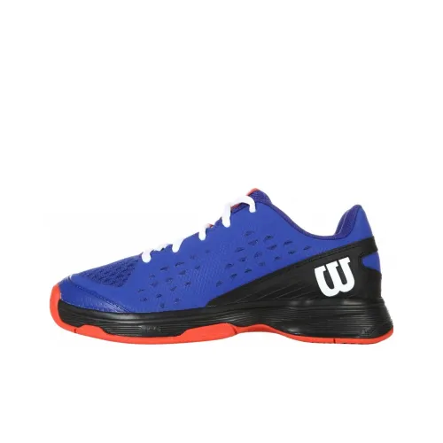 Wilson Tennis Shoes Women's Low-Top Blue/Red