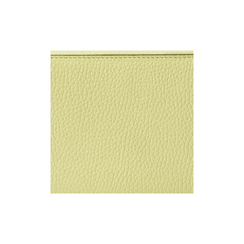 GUCCI Leather Long Wallets Men's Lime Green-4