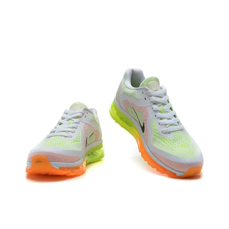 Nike Cushioning Wear-Resistant Low-Top Running Shoes Men's White-1