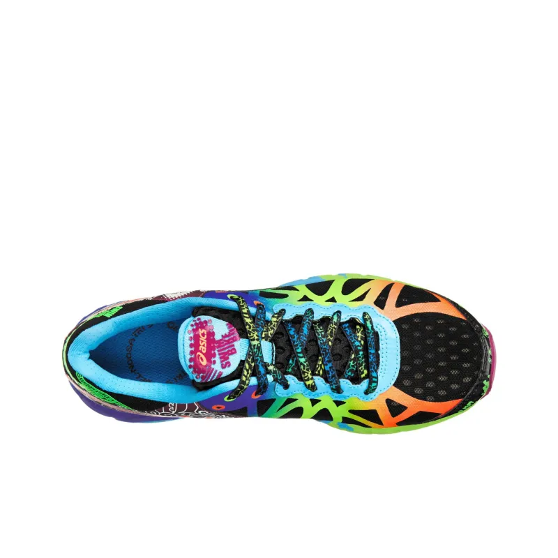 Asics Gel-Noosa Tri 9 Running Shoes Women's Low-Top Black/Green/Purple-3