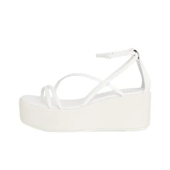 CALVIN KLEIN Strap Sandals 6cm Women's White