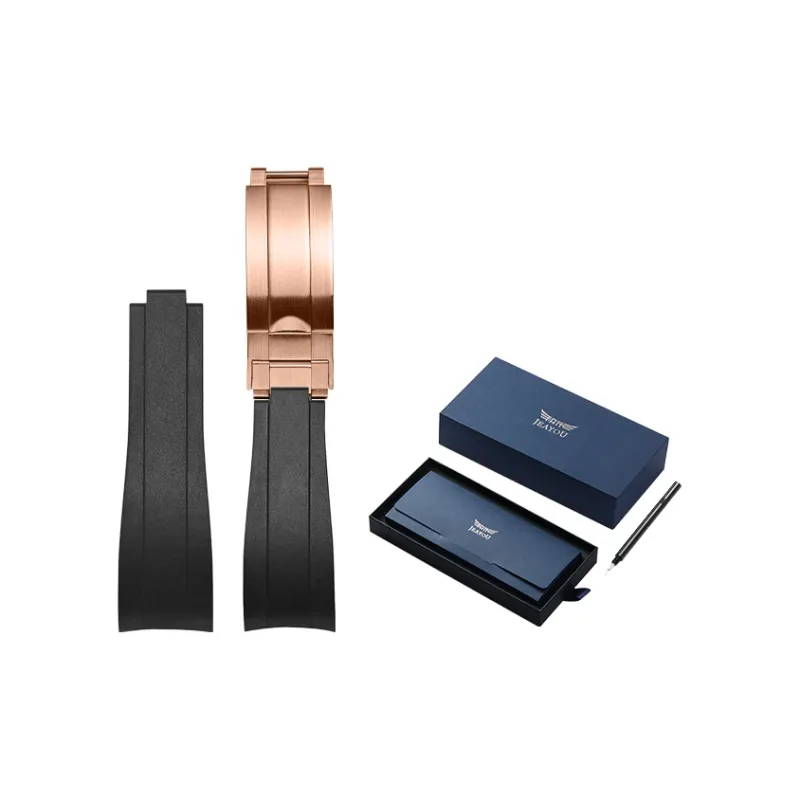 JEAYOU Rolex Submariner, Daytona, Yacht, And Oyster Wrist Watch Compatibility Watch Band 21mm Fluoroelastomer Material-18