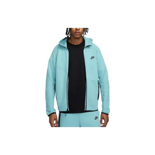 Nike Sportswear Tech Fleece Jackets Men Light Blue