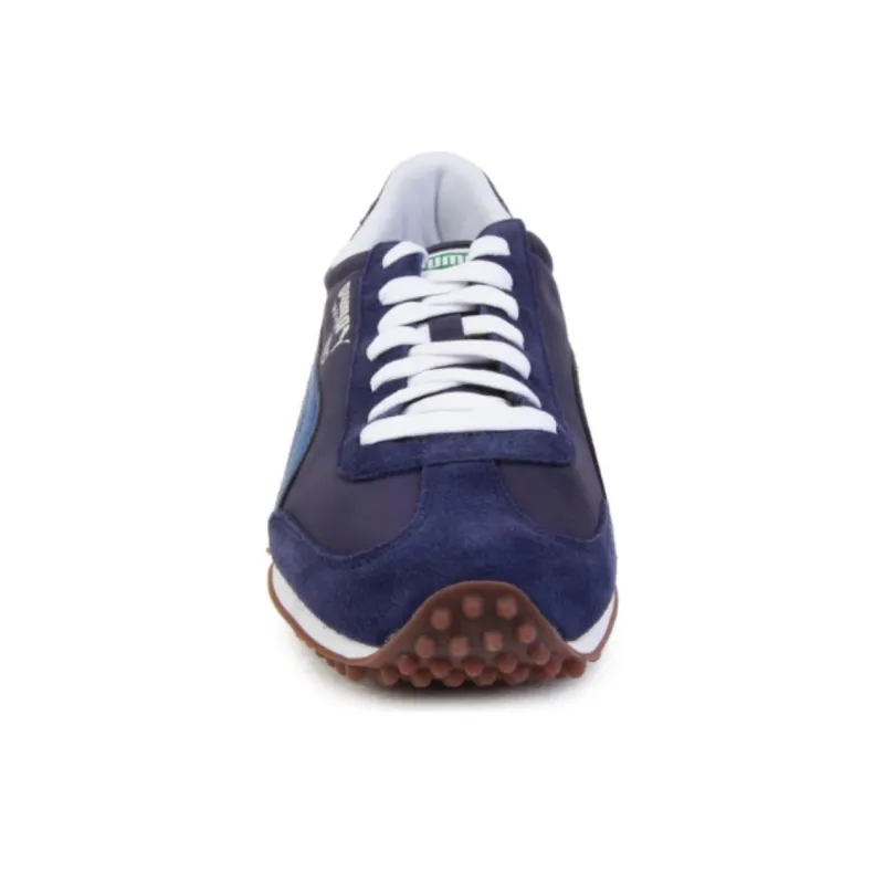 PUMA Whirlwind Classic Anti-Slip And Wear-Resistant Lightweight Low-Top Running Shoes Men's Dark Blue-3