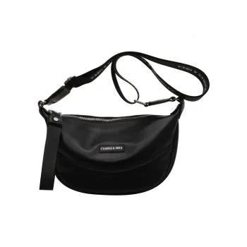 S.REPHEN PU Shoulder Bag, Crossbody Bag Women's Black/White/Silver