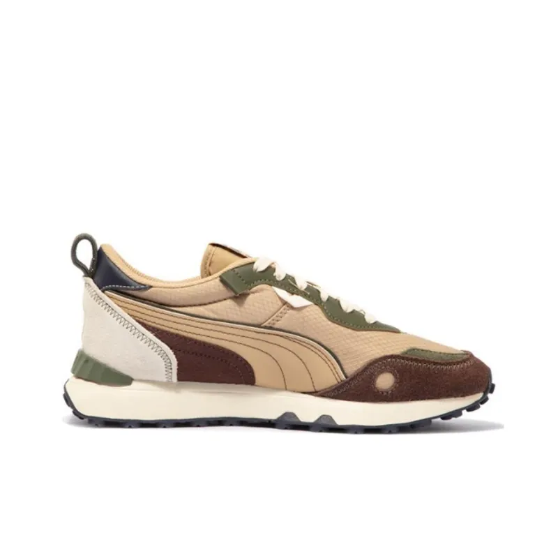 PUMA Rider FV Anti Slip Wear Resistant Low Top Casual Shoes Unisex Tan-1