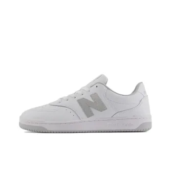 New Balance Anti Slip Wear Resistant Low Top Skateboard Shoes Unisex White Gray