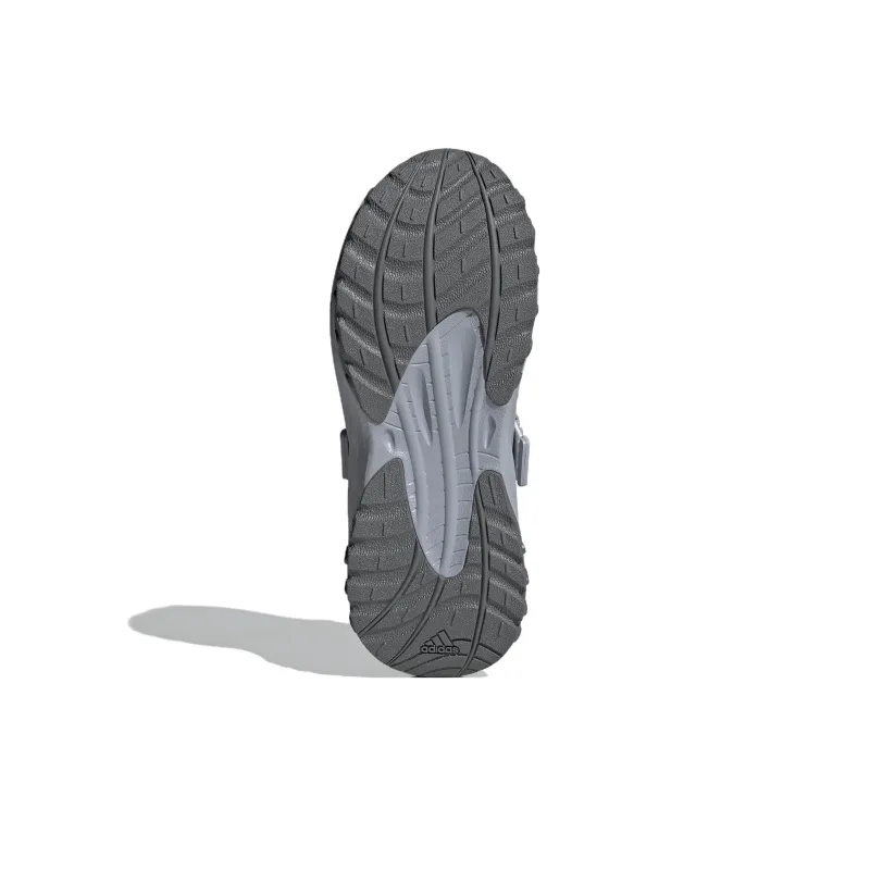 Adidas Maxxwavy Anti Slip Wear Resistant Low Top Casual Running Shoes Women's Silver Gray-5