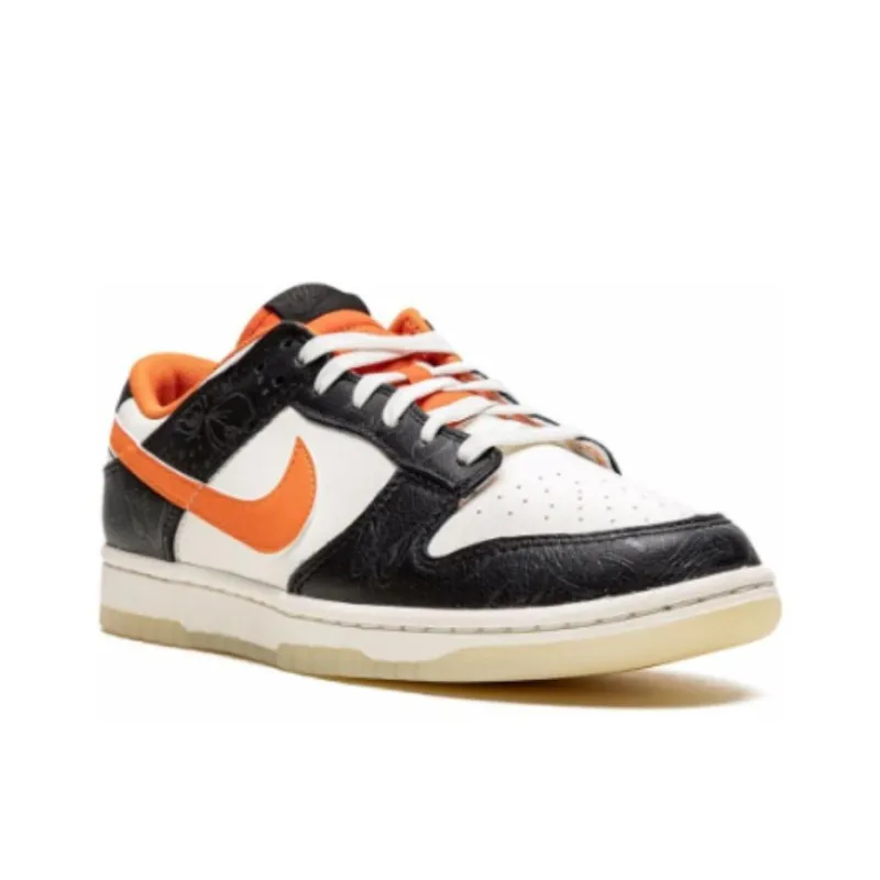 Nike Dunk 'Denim Orange' Slip-Resistant Cushioning Wear-Resistant Low-Top Skateboard Shoes GS Blue White Orange-2