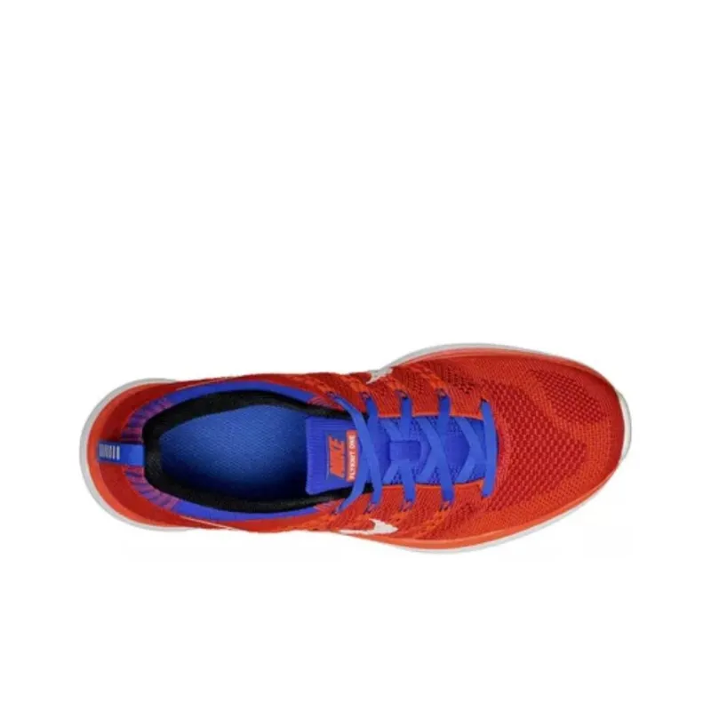Nike Flyknit One+ Team Orange/White Game Red Game Royal-3