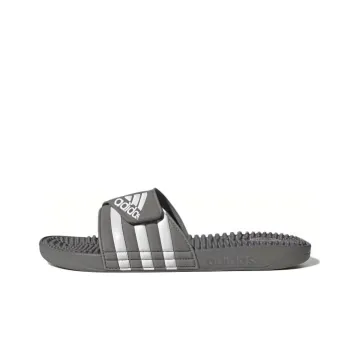 Adissage Adidas Slide 'Grey White'
