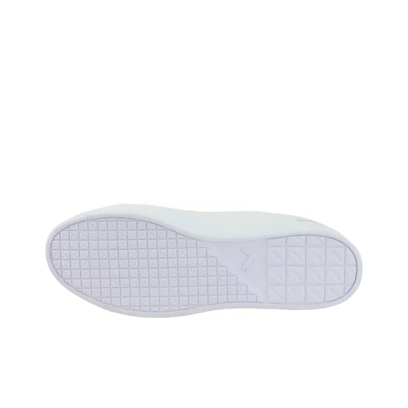 PUMA Black Scale X PUMA Court Platform Shoes White-4