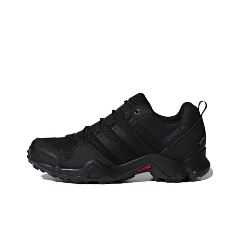 Adidas Terrex Ax2r Gt Slip-Resistant Low-Top Trekking Shoes Men's Black-0