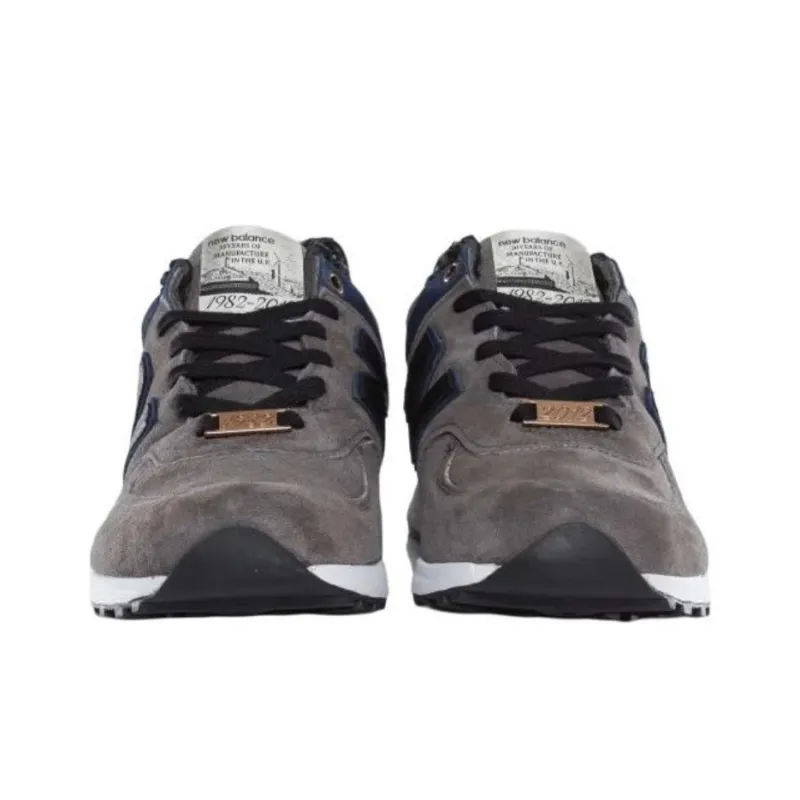 New Balance NB 576 Cushioning, Wear Resistant Low Top Running Shoes Unisex Gray-2