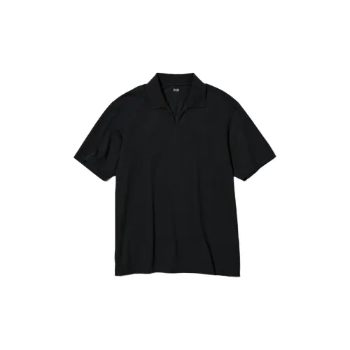 UNIQLO Polo Shirts Men Black