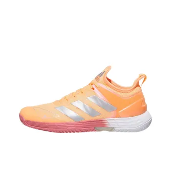 Adidas Adizero Ubersonic 4 Slip Resistant, Abrasion Resistant, Breathable Mid Top Running Shoes Women's Orange