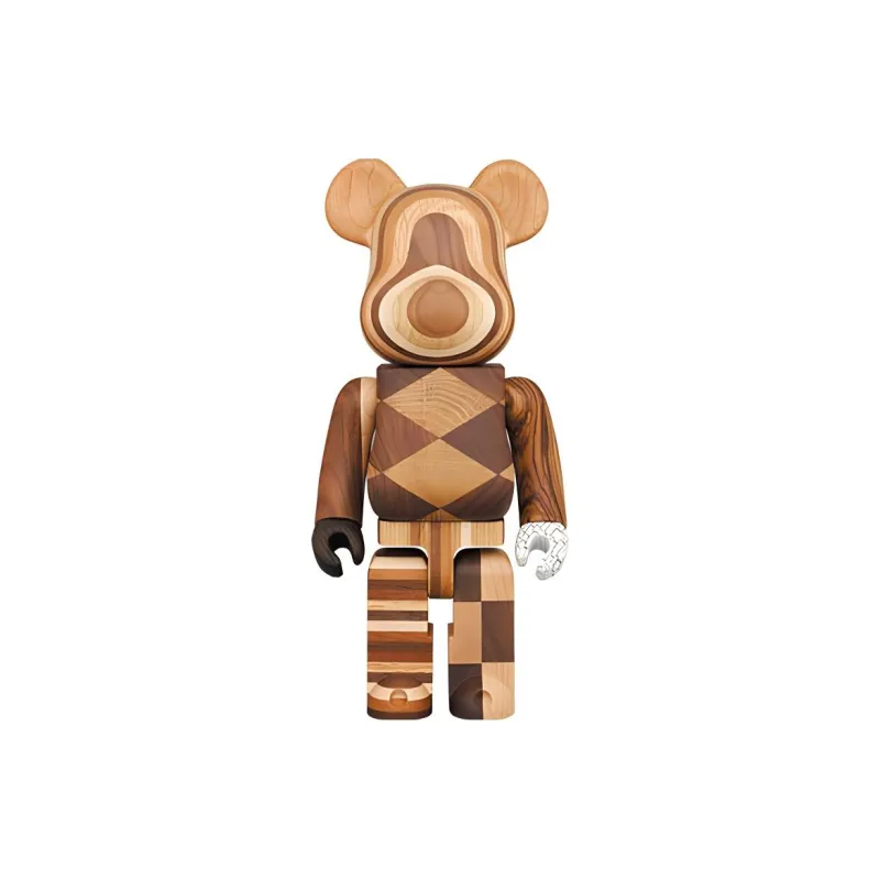 BE@RBRICK x Karimoku 400% Mixed Trendy Figures 28cm-0