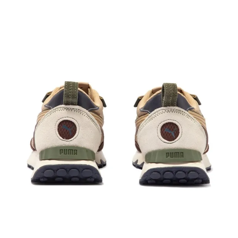 PUMA Rider FV Anti Slip Wear Resistant Low Top Casual Shoes Unisex Tan-3