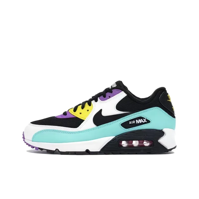 Nike Air Max 90 Black Bright Violet White-0