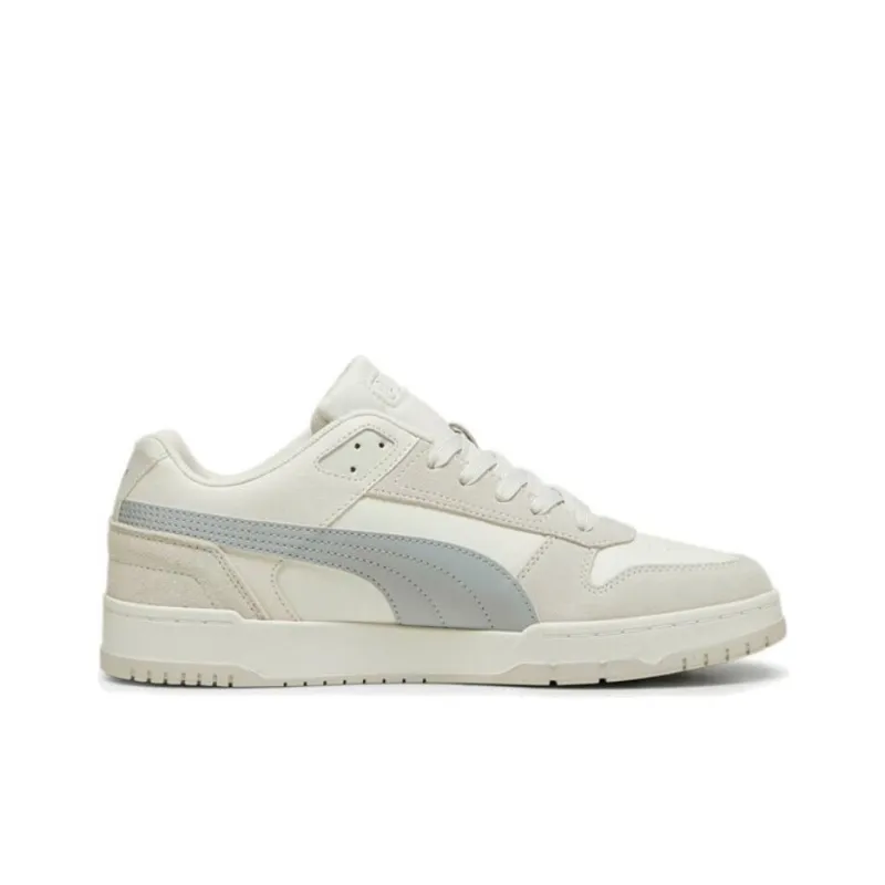 PUMA RBD Game Anti Slip Wear Resistant Low Top Skateboard Shoes Unisex Ecru-1