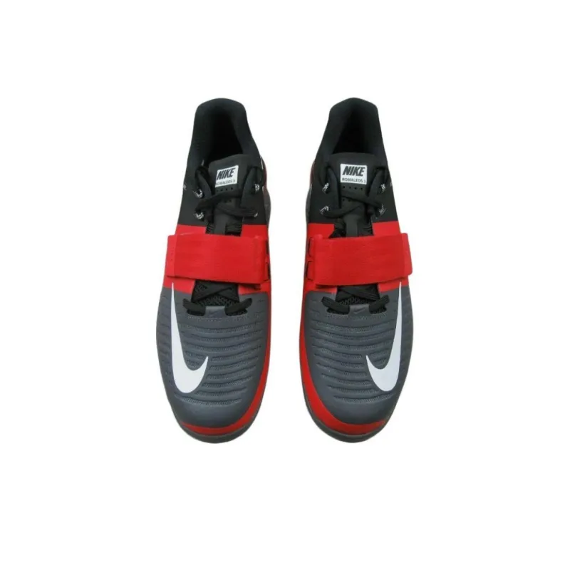 Nike Romaleos 3 University Red Dark Grey-2