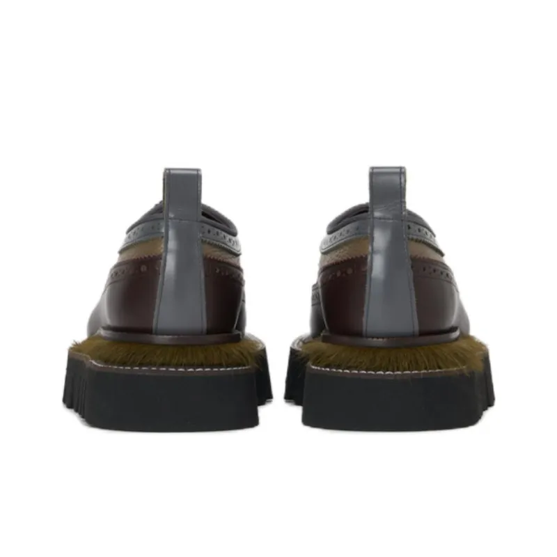 Hender Scheme Guernica Casual Shoes Men's Brown-3