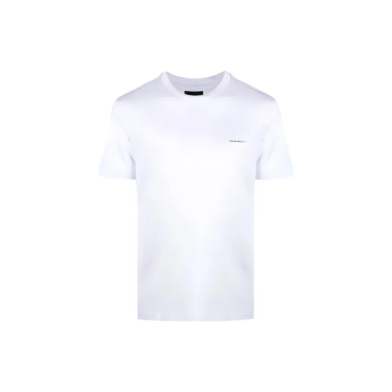 EMPORIO ARMANI Logo Printed Crewneck T Shirt-0