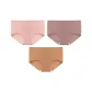 [3 Pack]Light Pink+Coffee+Khaki