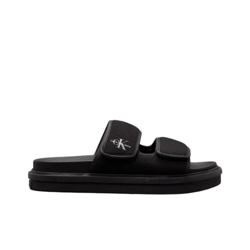 CKJ CALVIN KLEIN JEANS Slide Slippers Men's Black-1